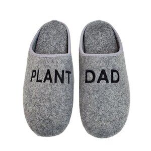 Intentionally Blank Slippers Size 9 Men's  Charcoal Gray